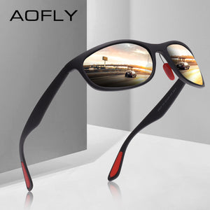 AOFLY Men's Glasses Rectangle Sport Style