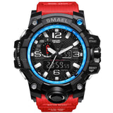 SMAEL Sport Watches for Men Waterproof Digital Watch LED Men's Wristwatch Clock Man 1545 montre homme Big Men Watches Military