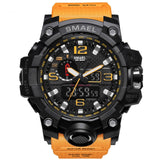 SMAEL Sport Watches for Men Waterproof Digital Watch LED Men's Wristwatch Clock Man 1545 montre homme Big Men Watches Military