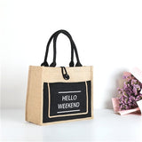 High Quality Women Linen Luxury Tote Large Capacity Female Casual Shoulder Bag Lady Daily Handbag Fresh Beach Shopping Bag