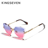 KINGSEVEN Women's Glasses Rimless