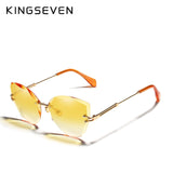 KINGSEVEN Women's Glasses Rimless