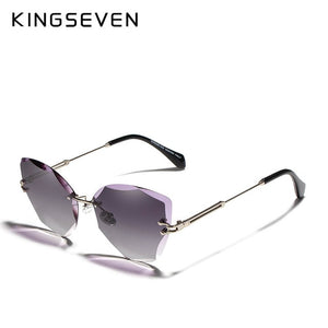 KINGSEVEN Women's Glasses Rimless