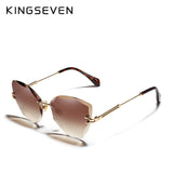KINGSEVEN Women's Glasses Rimless