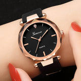 TZ#502 Women's luxury bracelet watches fashion women's dress Fashion Womens watches Geneva silica analog band quartz watch