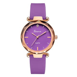 TZ#502 Women's luxury bracelet watches fashion women's dress Fashion Womens watches Geneva silica analog band quartz watch
