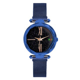 Luxury Women Watches 2018 Ladies Rose Gold Watch Starry Sky Magnetic Waterproof Female Wristwatch relogio feminino reloj mujer