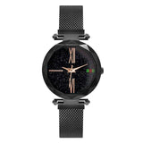 Luxury Women Watches 2018 Ladies Rose Gold Watch Starry Sky Magnetic Waterproof Female Wristwatch relogio feminino reloj mujer