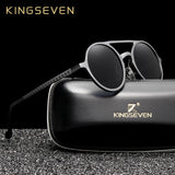 KINGSEVEN Men's Glasses Round