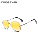 KINGSEVEN Women's Glasses Rimless