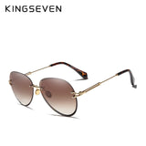 KINGSEVEN Women's Glasses Rimless