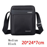 VORMOR Men bag 2019 fashion man shoulder bags  High quality oxford casual messenger bag business male crossbody bags