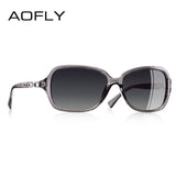 AOFLY Women's Glass Rectangle