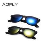 AOFLY Men's Glasses Black Frame