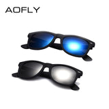AOFLY Men's Glasses Black Frame