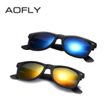 AOFLY Men's Glasses Black Frame