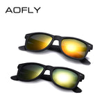 AOFLY Men's Glasses Black Frame