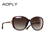 AOFLY Women's Glasses Rhinestone Temple
