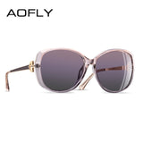 AOFLY Women's Glasses Rhinestone Temple