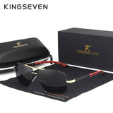 KINGSEVEN Men's Glasses Square