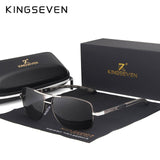 KINGSEVEN Men's Glasses Square