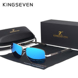 KINGSEVEN Men's Glasses Square