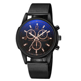 Luxury Brand Men's Watch Ultra Thin Stainless Steel Clock Male Blue Glass Sport Watch Men Watch relogio masculino zegarek meski
