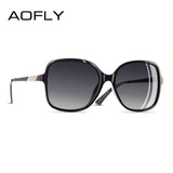 AOFLY Women's Glasses Square Oversized Frame