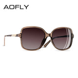 AOFLY Women's Glasses Square Oversized Frame