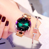 2019 Fashion Watch Women Luxury Rose Gold Ladies Wrist Watches Magnet Waterproof Clock relogio feminino zegarek damski Gift Wife