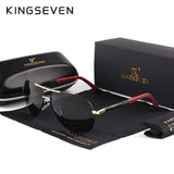 KINGSEVEN Men's Glasses Pilot