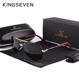 KINGSEVEN Men's Glasses Pilot