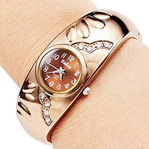 fashion rose gold women's watches bracelet watch women watches luxury diamond ladies watch clock reloj mujer relogio feminino