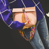 2019 New Women Messenger Bag Tassel Crossbody Bags For Girls Shoulder Bags Female Designer Handbags Bolsa Feminina Bolsos Muje