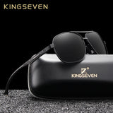 KINGSEVEN Men's Glasses Square