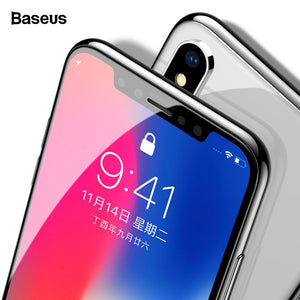 BASEUS Full Screen Cover, Tempered Glass For iPhone X Series