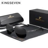 KINGSEVEN Men's Glasses Square