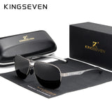 KINGSEVEN Men's Glasses Square