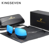KINGSEVEN Men's Glasses Square