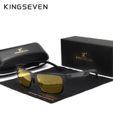KINGSEVEN Men's Glasses Rectangle