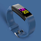 MAFAM New Smart Watch Men Women Heart Rate Monitor Blood Pressure Fitness Tracker Smartwatch Sport Watch for ios android +BOX