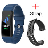 MAFAM New Smart Watch Men Women Heart Rate Monitor Blood Pressure Fitness Tracker Smartwatch Sport Watch for ios android +BOX