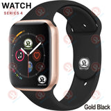 50%off 42mm Smart Watch Series 4 Clock Push Message Bluetooth Connectivity For Android phone IOS apple iPhone 6 7 8 X Smartwatch