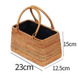 2019 Fashion Round Straw Bags Summer Style Women Handbags Bohemian Rattan Crossbody Bags Handmade Woven Beach Circular Bags