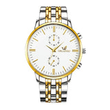 Mens Watches Top Brand Luxury Orlando Clock Stainless Steel Men's Watch Men Watch erkek kol saati reloj hombre relogio masculino