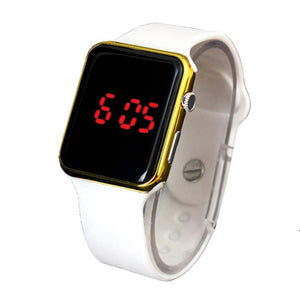 Hot Sale Sport Digital Watch Men Women Square LED Watch Silicone Electronic Watch Couple Watches Clock relogio digital reloj