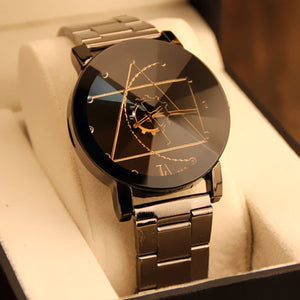 Splendid Original Brand Couple Watch Men Watch Women Stainless Steel Fashion Wrist Watch Beloved Clock reloj hombre mujer