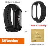 Original Xiaomi Mi Band 3 4 Global Version Smart Wristband Touch Screen Message Heart Rate Time Smartband Fitness Bracelet Watch