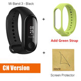 Original Xiaomi Mi Band 3 4 Global Version Smart Wristband Touch Screen Message Heart Rate Time Smartband Fitness Bracelet Watch