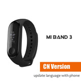 Original Xiaomi Mi Band 3 4 Global Version Smart Wristband Touch Screen Message Heart Rate Time Smartband Fitness Bracelet Watch